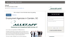 Desktop Screenshot of employmentservicescamdensc.com
